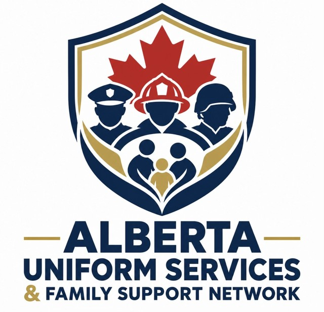 Alberta Uniformed Services and Family Support Network logo
